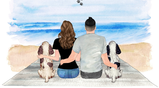 강아지와 특별한 추억 만들기 이미지