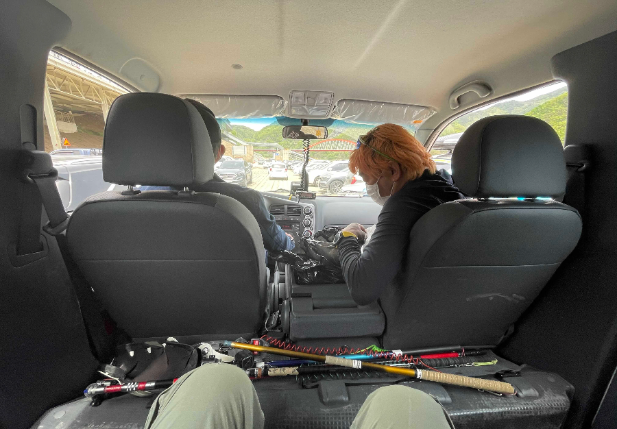 단양 양방산 패러글라이딩 타러 올라가기