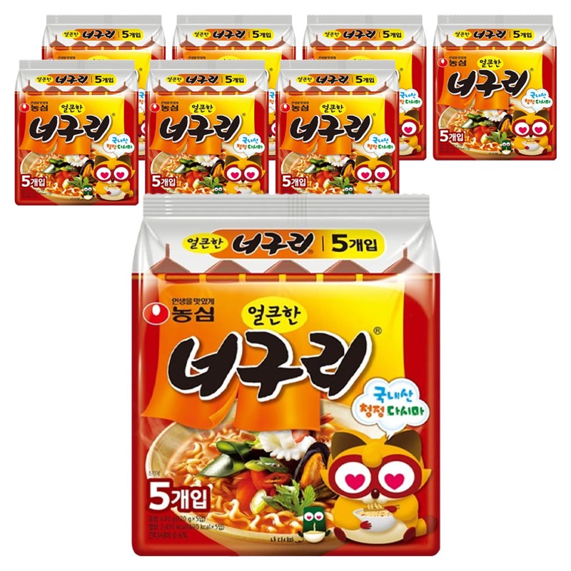 너구리 얼큰한맛 120g