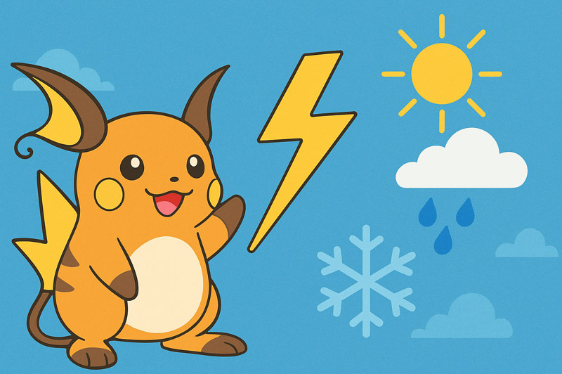 날씨 부스트 활용해 포켓몬 강화하기