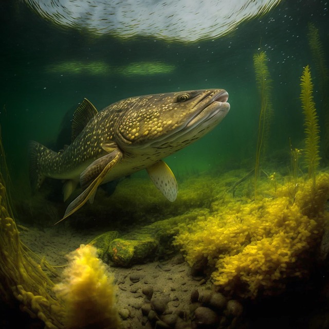 강에서 살아가는 빅피쉬