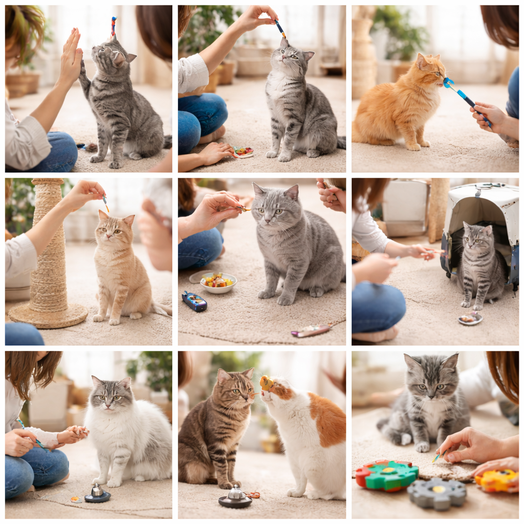 고양이 교육사진