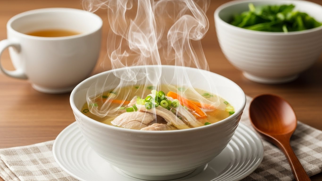 감기 걸렸을때 먹기 좋은 따듯한 음식