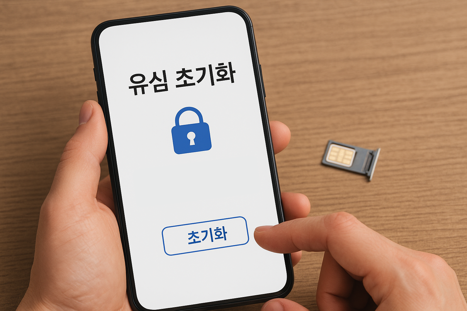 유심초기화 비밀번호 재설정