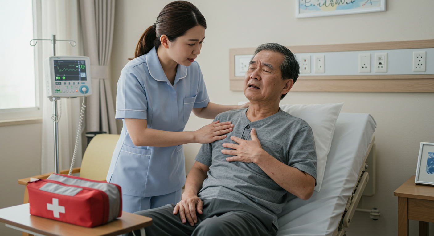 간병인이 먼저 알아야 할 심근경색의 초기 신호