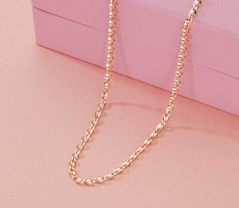 14K 18K 여자 심플 금 목걸이 추천! 데일리로 착용하기 좋은 주리에떼 리아 체인 목걸이