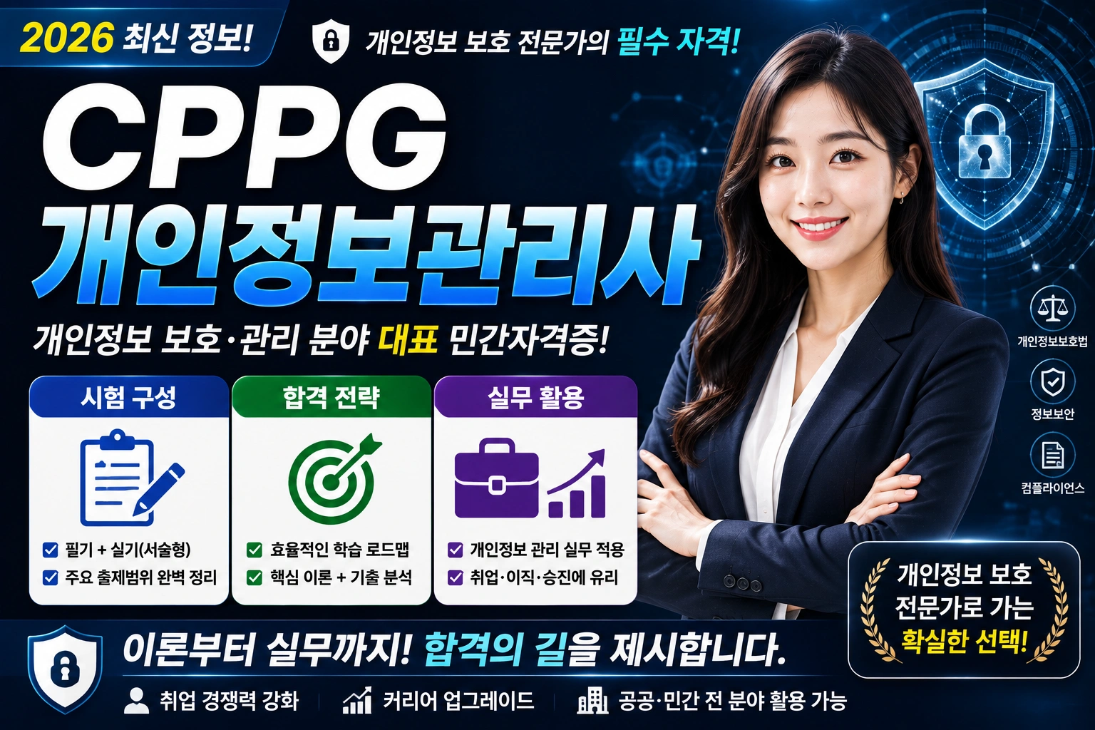 CPPG 개인정보관리사 (시험 구성, 합격 전략, 실무 활용)