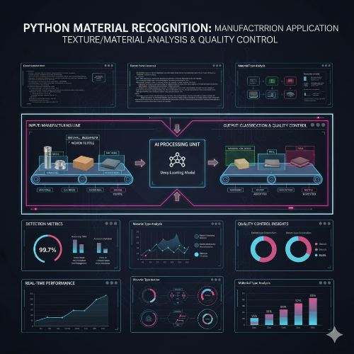 Python으로 이미지에서 텍스처/재질(Material Recognition) &ndash; 제조&middot;검사 산업 응용