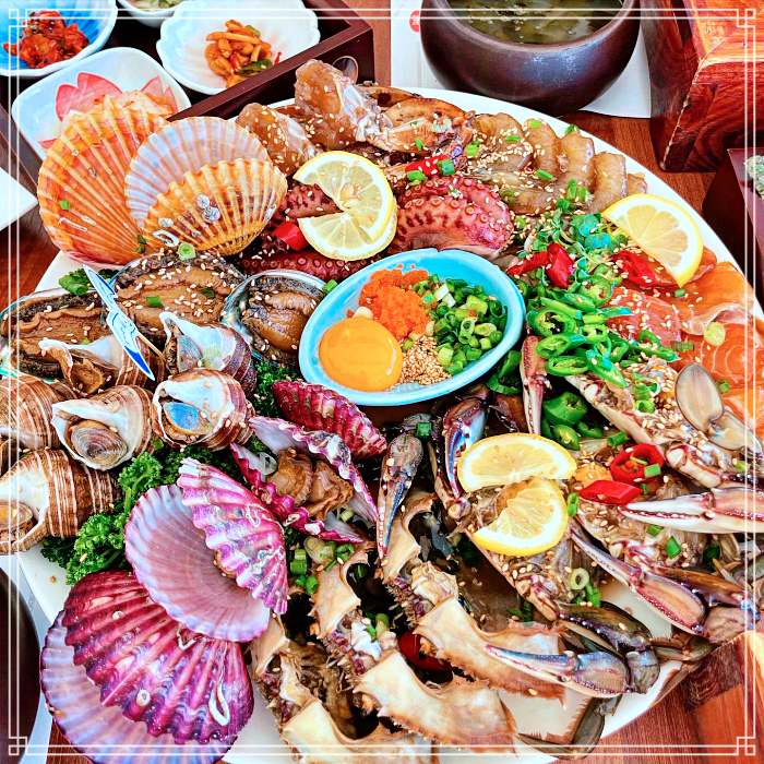 부산 해운대, 송정 맛집 택배 주문 가능, 원조 모듬해물장