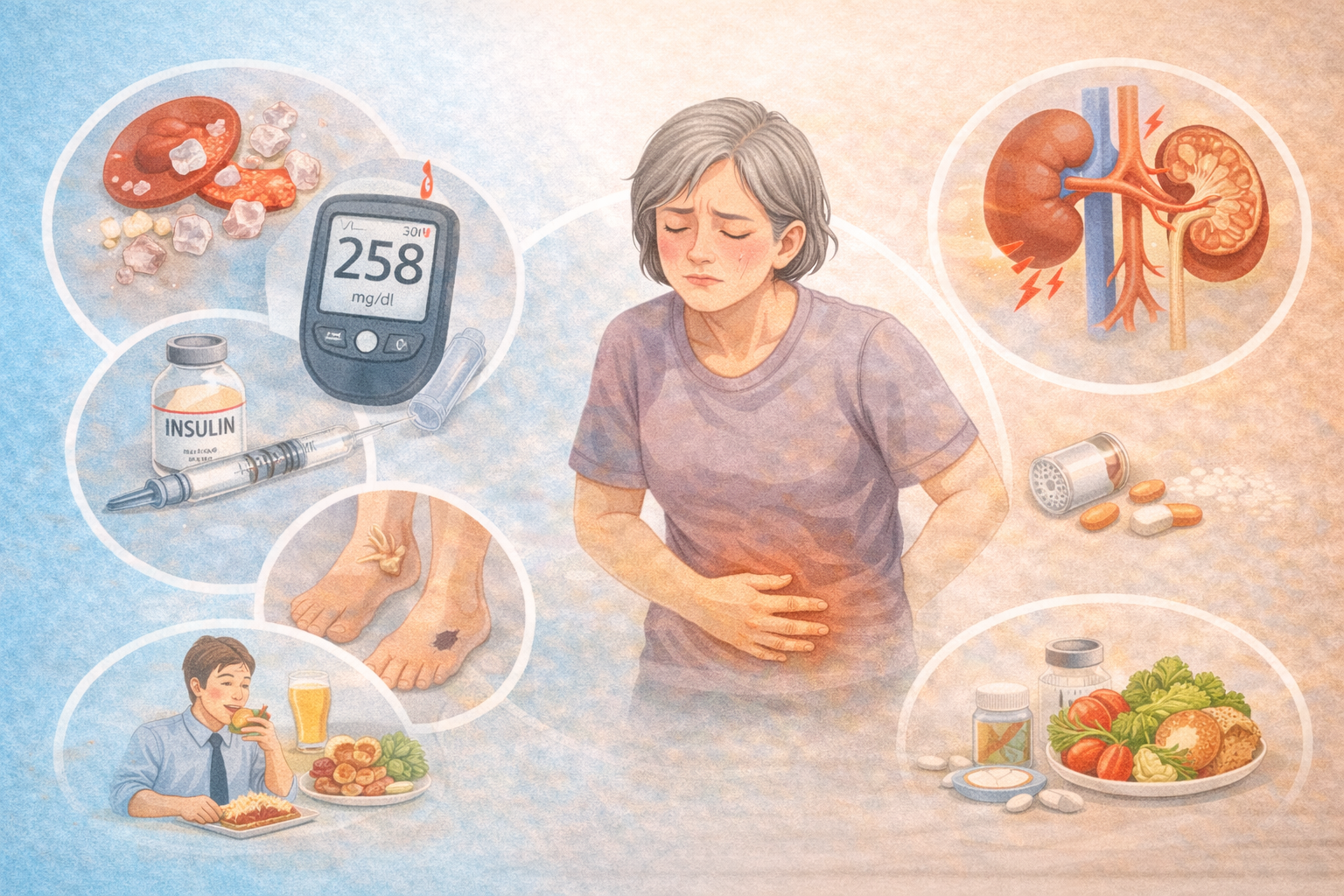 당뇨 관련 이미지