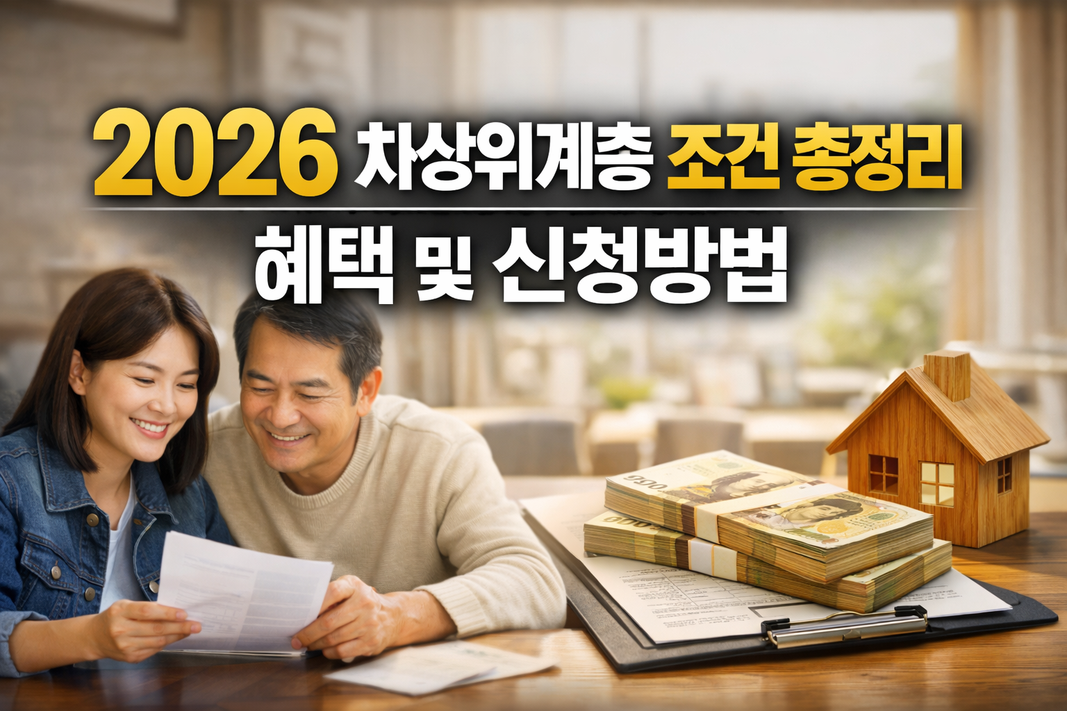 2026 차상위계층 조건 총정리