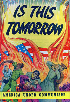 극단적인 매카시즘을 보여주는 Catechetical Guild Educational Society의 어느 만화책. 1947년.