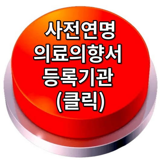 사전연명의료 의향서, 등록기관