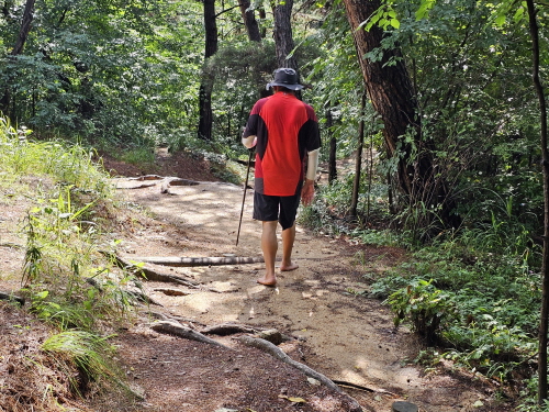 남원 가볼만한 곳- 애기봉에서 맨발걷기, 산책, 등산하세요