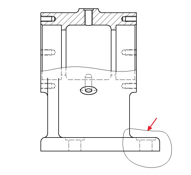 볼트-구멍의-단면을-위한-스케치-작성
