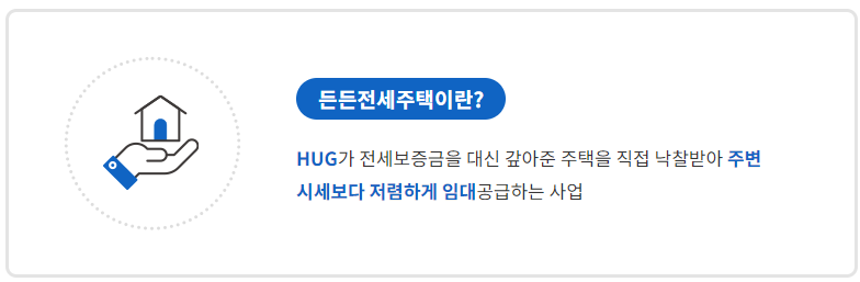 든든전세주택 신청 방법