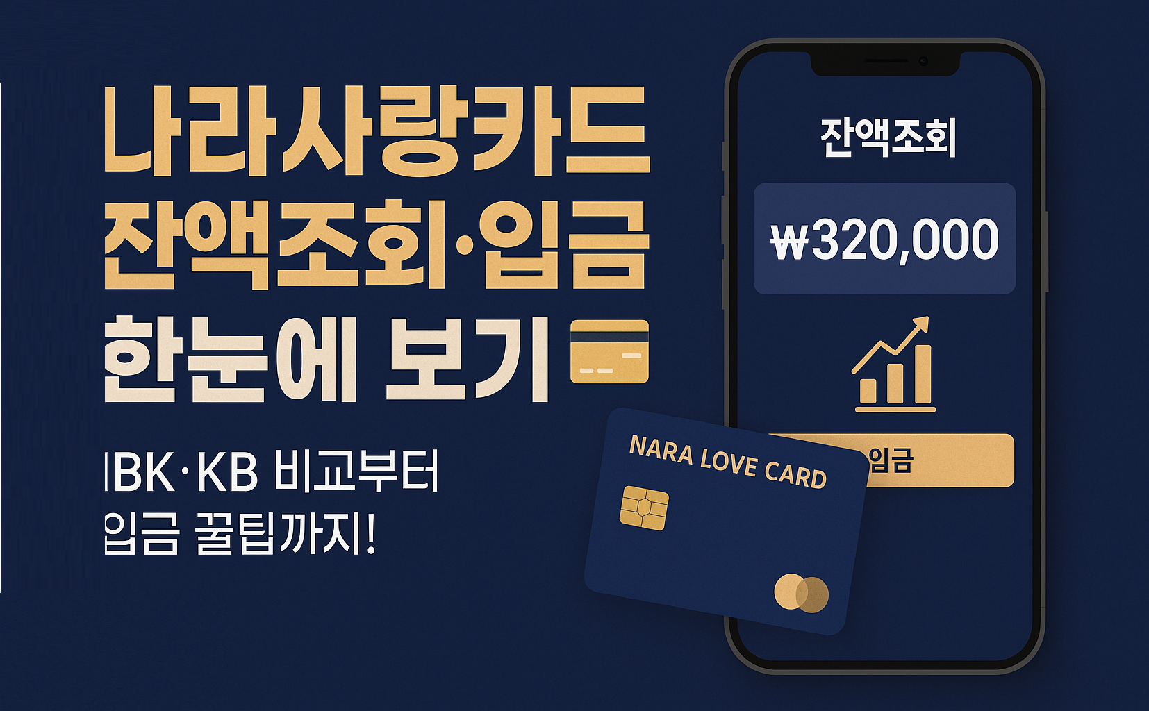 나라사랑카드 잔액조회! 입금 한눈에 보기! IBK. KB 비교부터 입금 꿀팁까지!