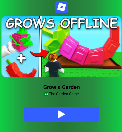 로블록스 그로우 어 가든