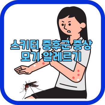 스키터 증후군 증상 모기 알레르기
