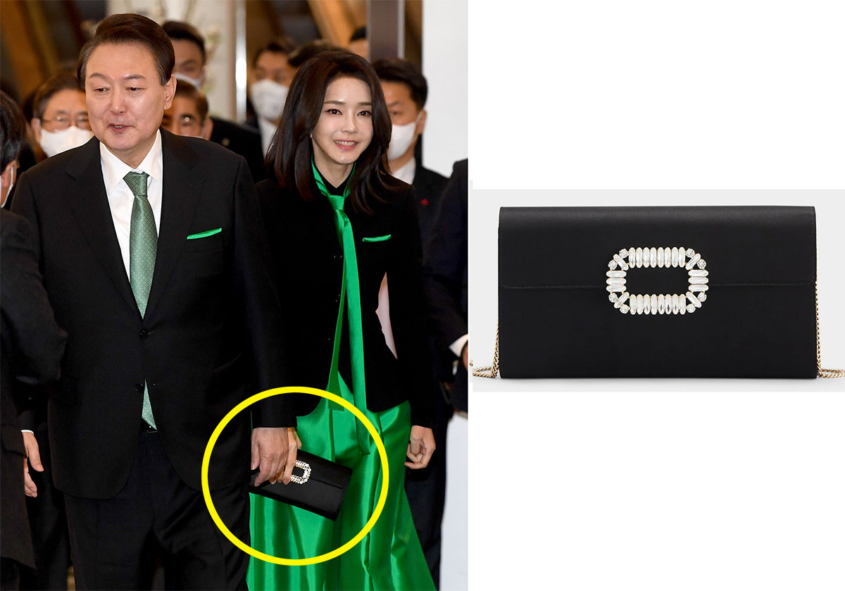 김건희 자택서 발견된 로저비비에 손가방과 김기현 편지, 특검이 주목한 이유 관련 사진