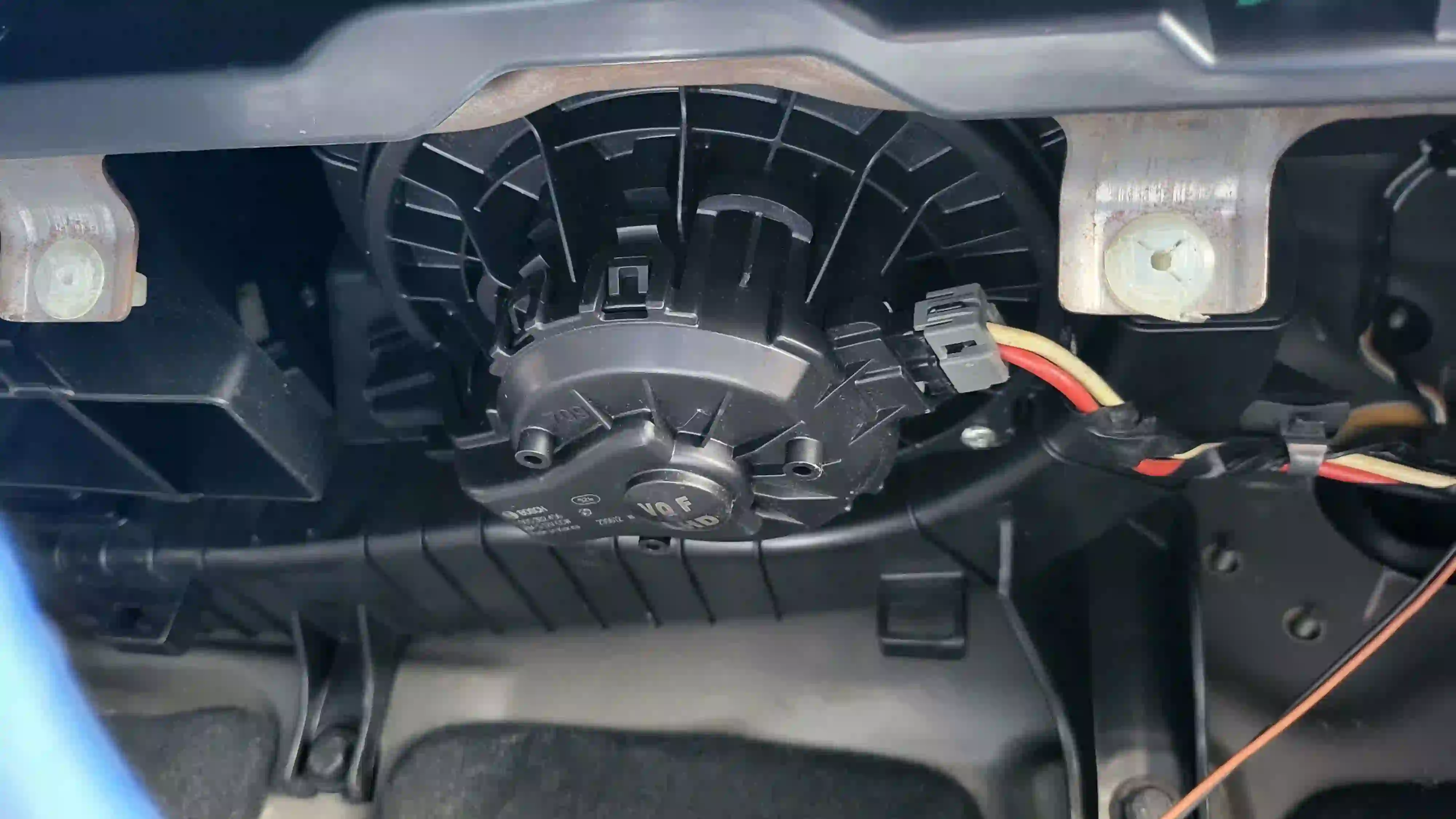 블로우 모터 교체