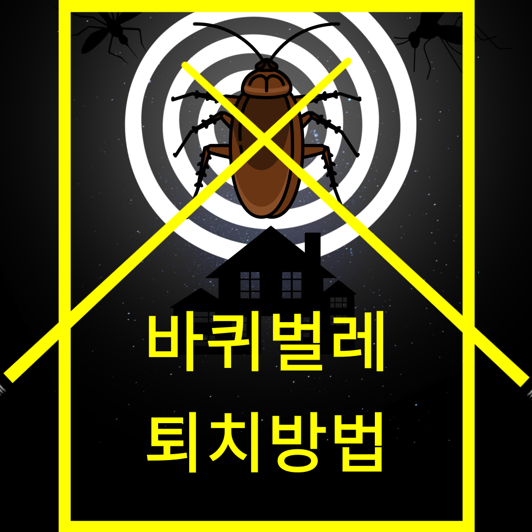 바퀴벌레 퇴치방법