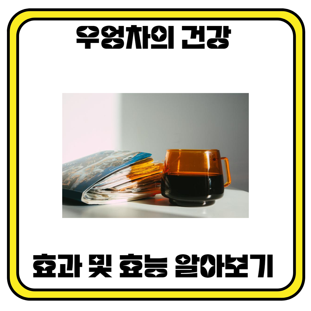 우엉차의 건강 효과 및 효능