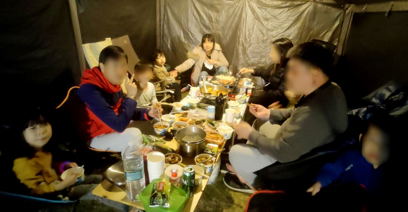 타프안 왁자지껄한 모습