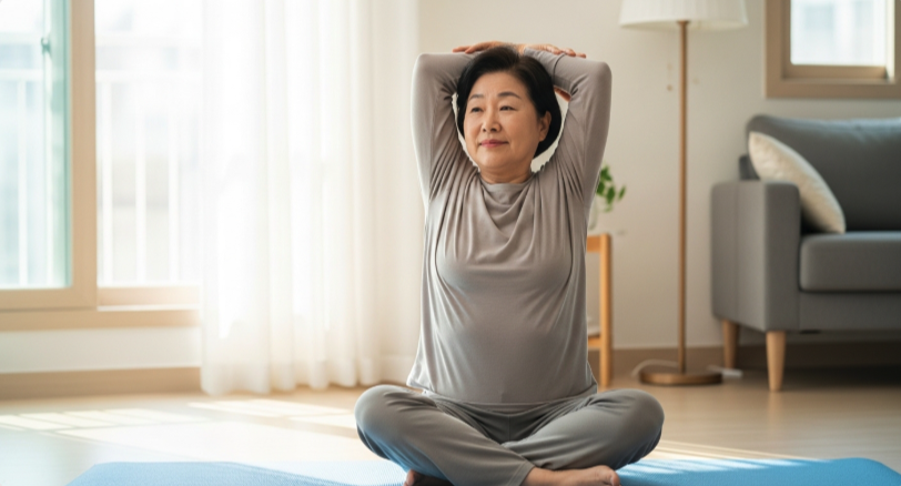 등근육 강화 관리 운동