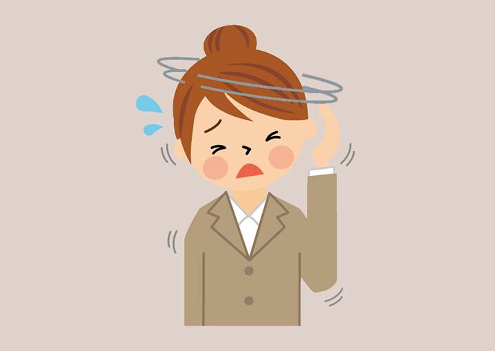 현기증에-어지러운-여성