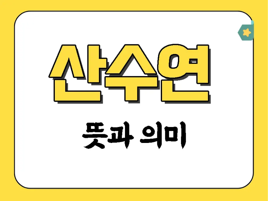 산수연