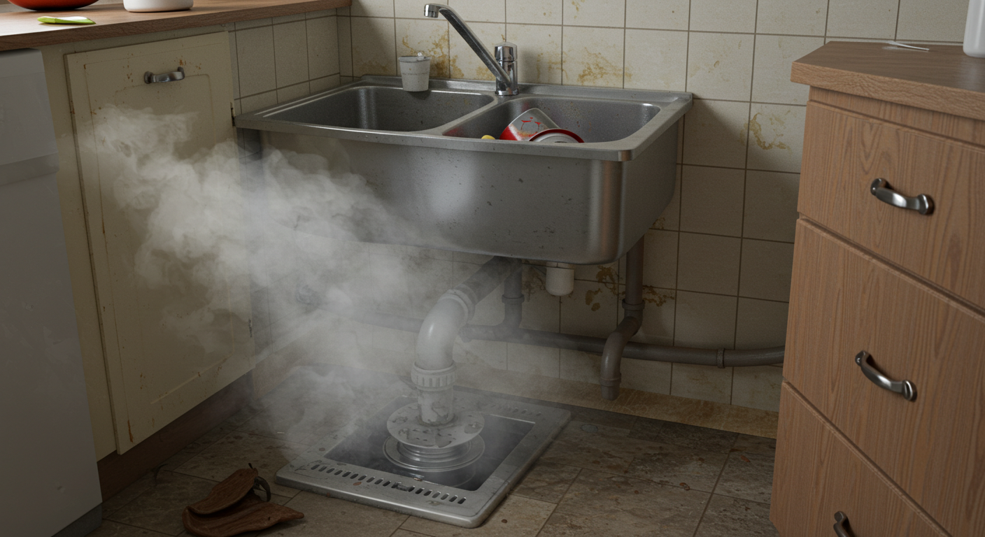 하수구 냄새 제거 꿀팁