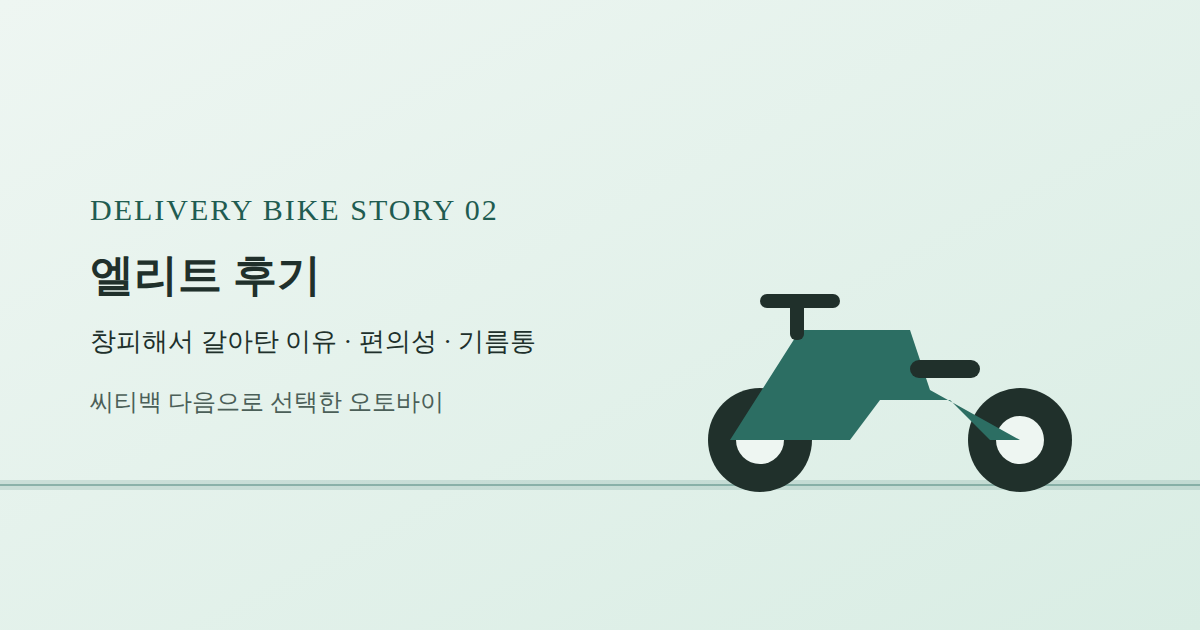 엘리트 후기