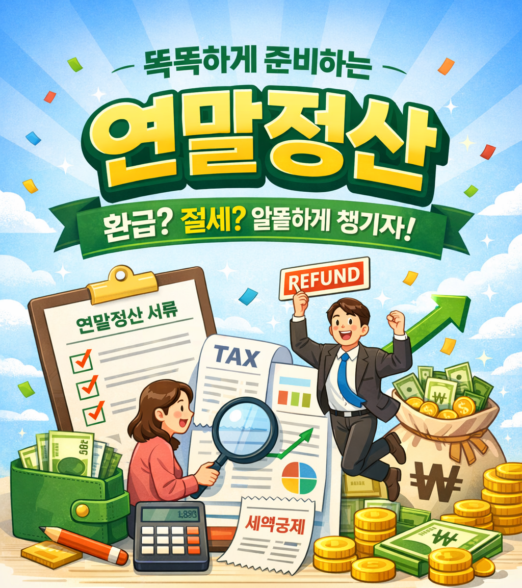 2026년 연말정산 환급액 2배 늘리는 실전 팁 총정리