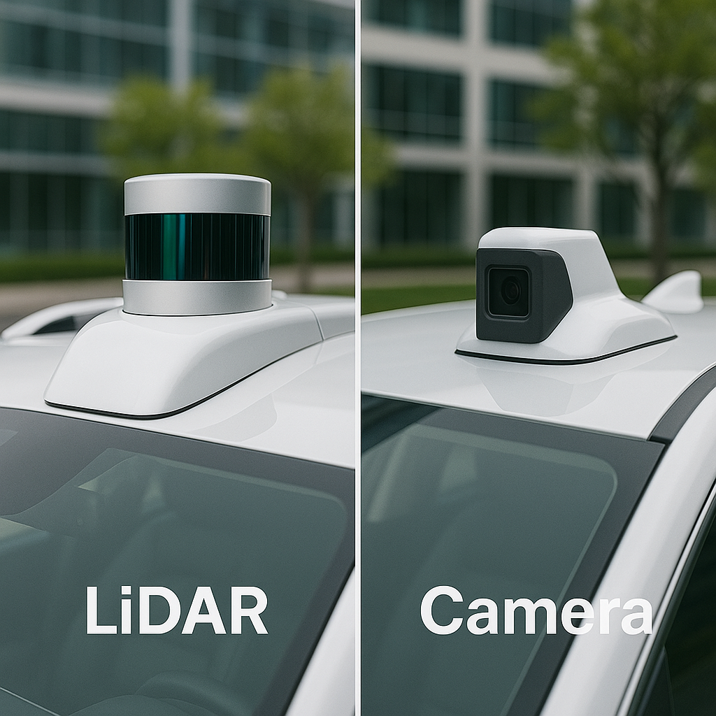 자율주행차의 센서 기술 비교: 라이다 vs 카메라