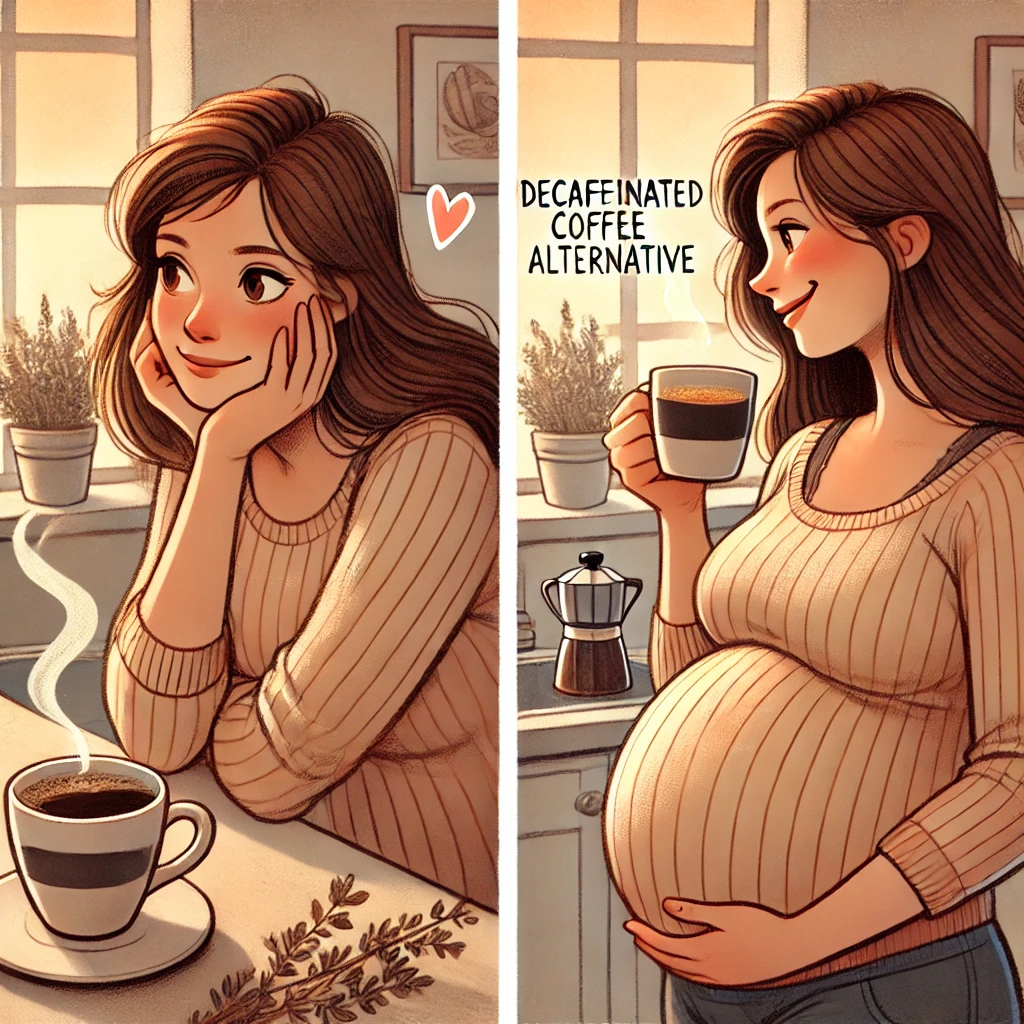 임산부, 커피우유