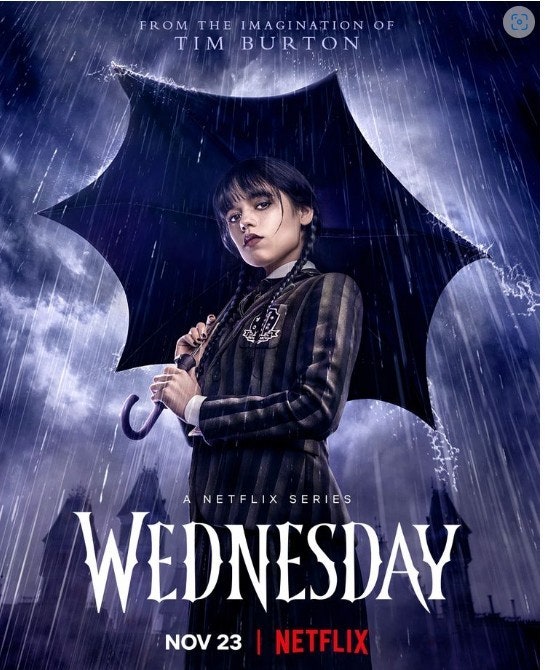 웬즈데이 포스터