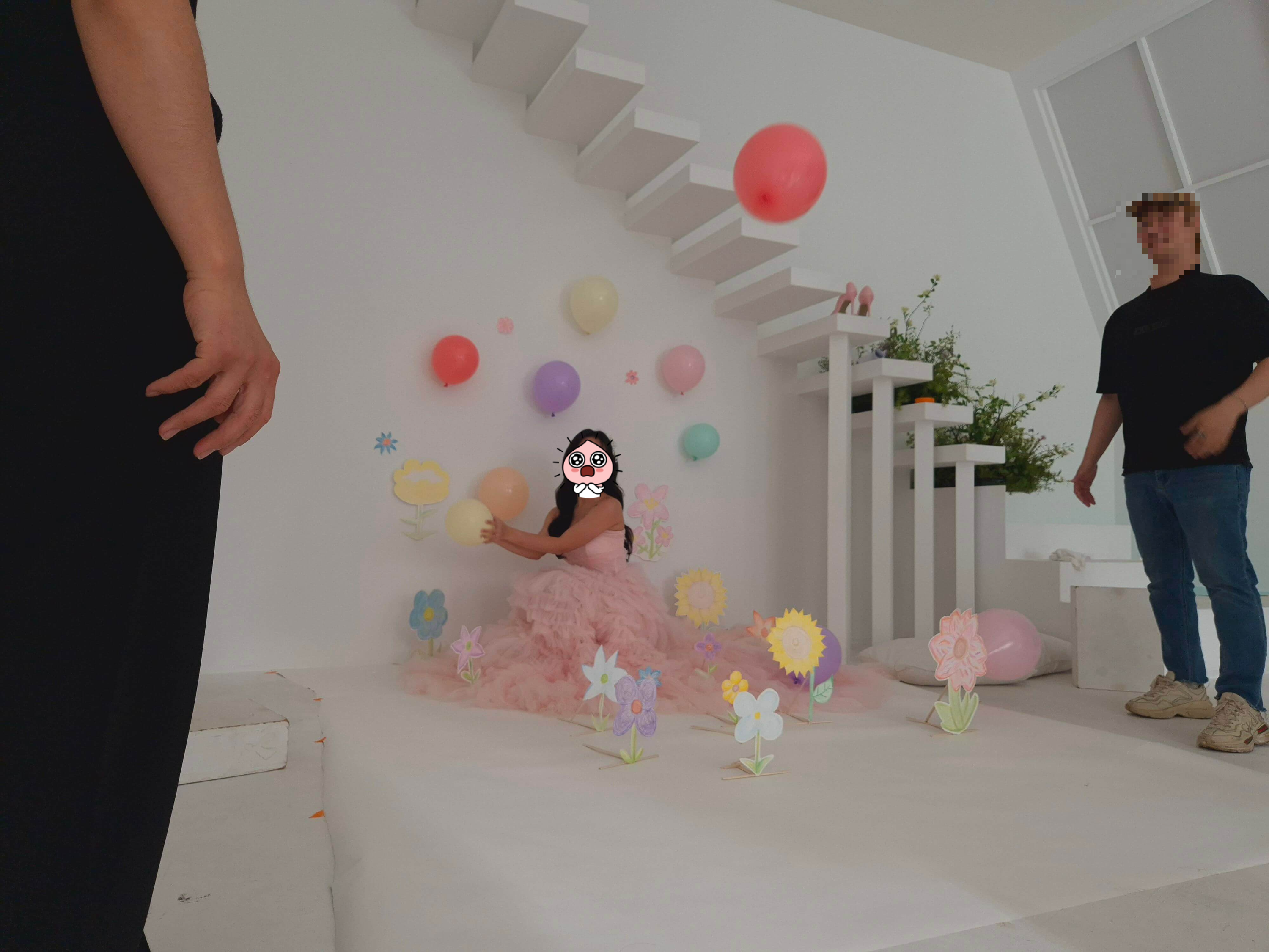 로마스튜디오 원데이 실내 웨딩촬영