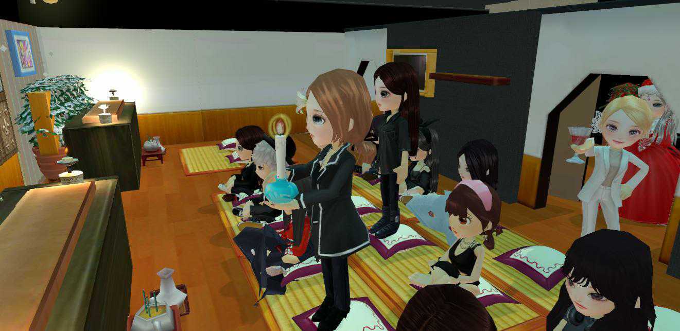 이용수 컬러버스 대표가 1일 퍼피레드 서버 종료를 발표하자 5일 회원들이 장례식장을 열어 퍼피레드 서버 종료를 기리는 행사를 가졌다.