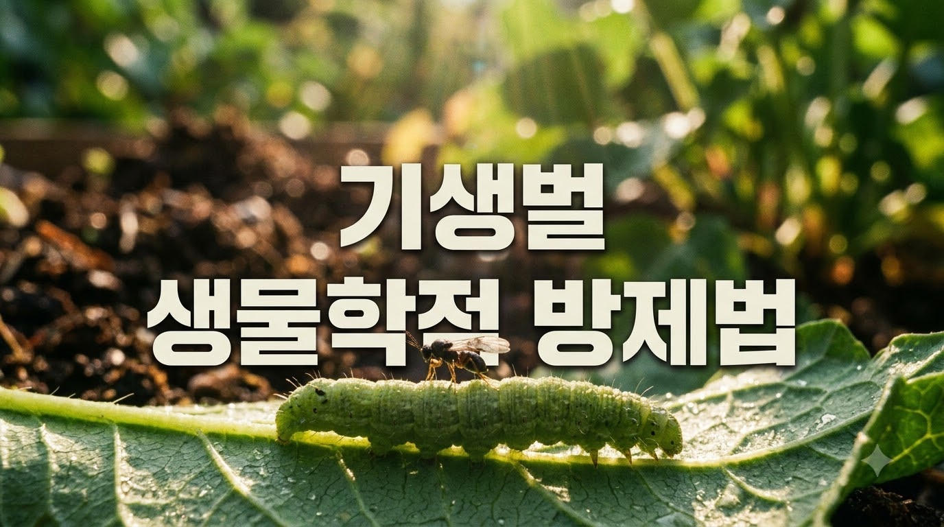 기생벌을 이용한 생물학적 방제법