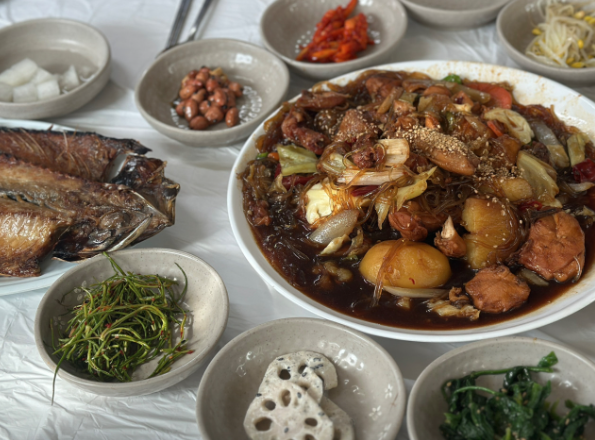 하회마을에서 먹는 안동 간고등어 