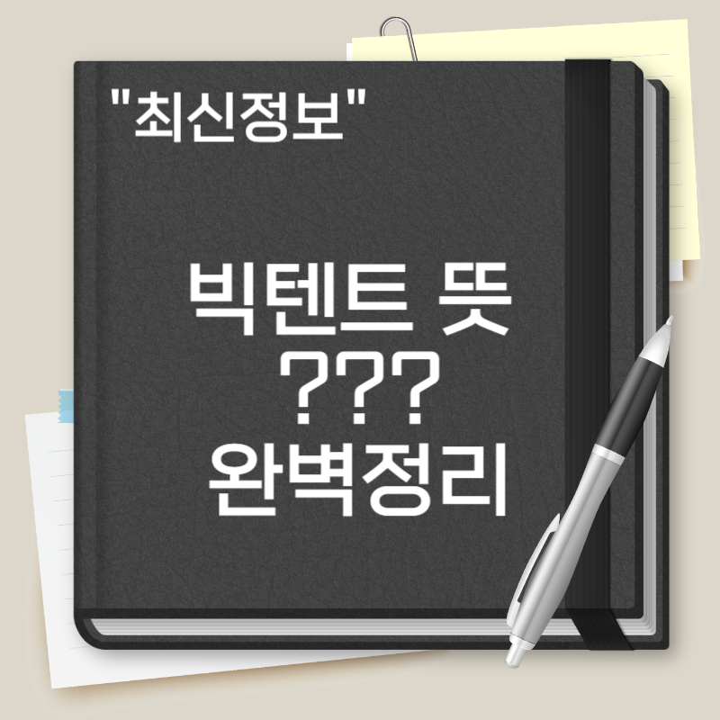 빅텐트 뜻