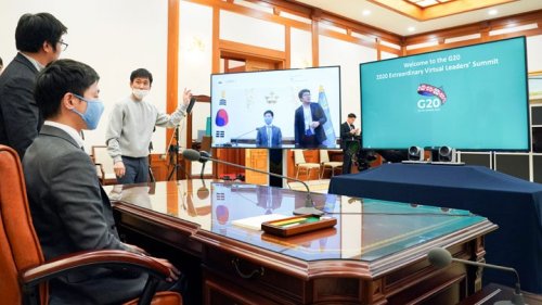 g20 화상회의