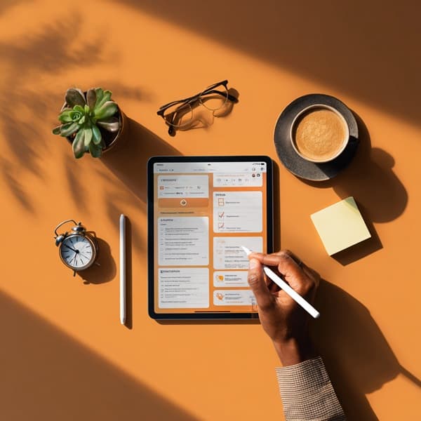 GPT 블로그 루틴을 실천하는 1인 창업자의 작업 모습