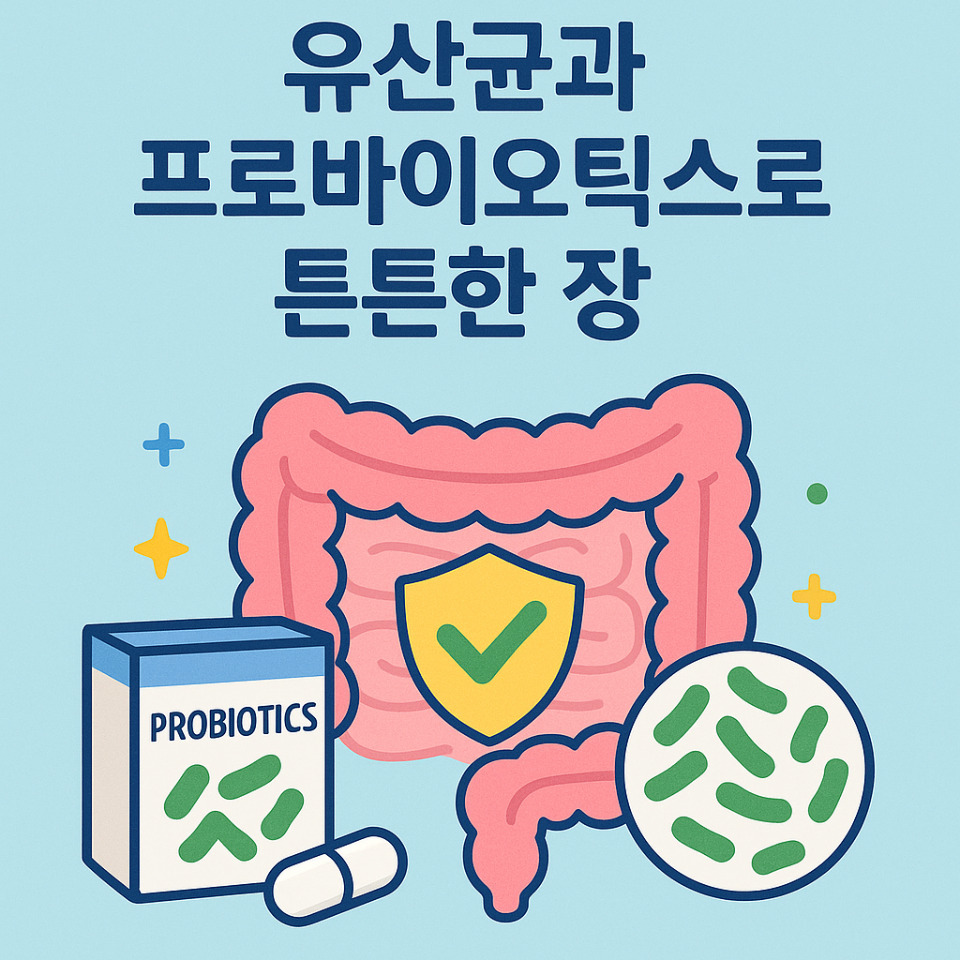 유산균과 프로바이오틱스로 건강한 장