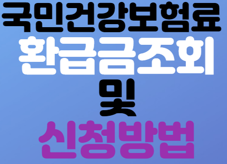 국민건강보험 환금급