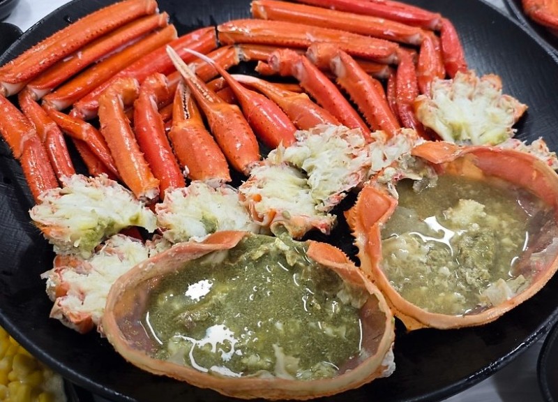 6시내고향 주문진수산시장 독도홍게