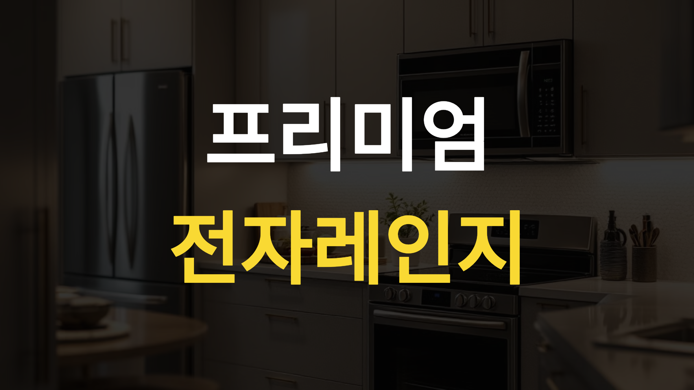 프리미엄 전자레인지 추천 3in1 상업용 디자인 총정리