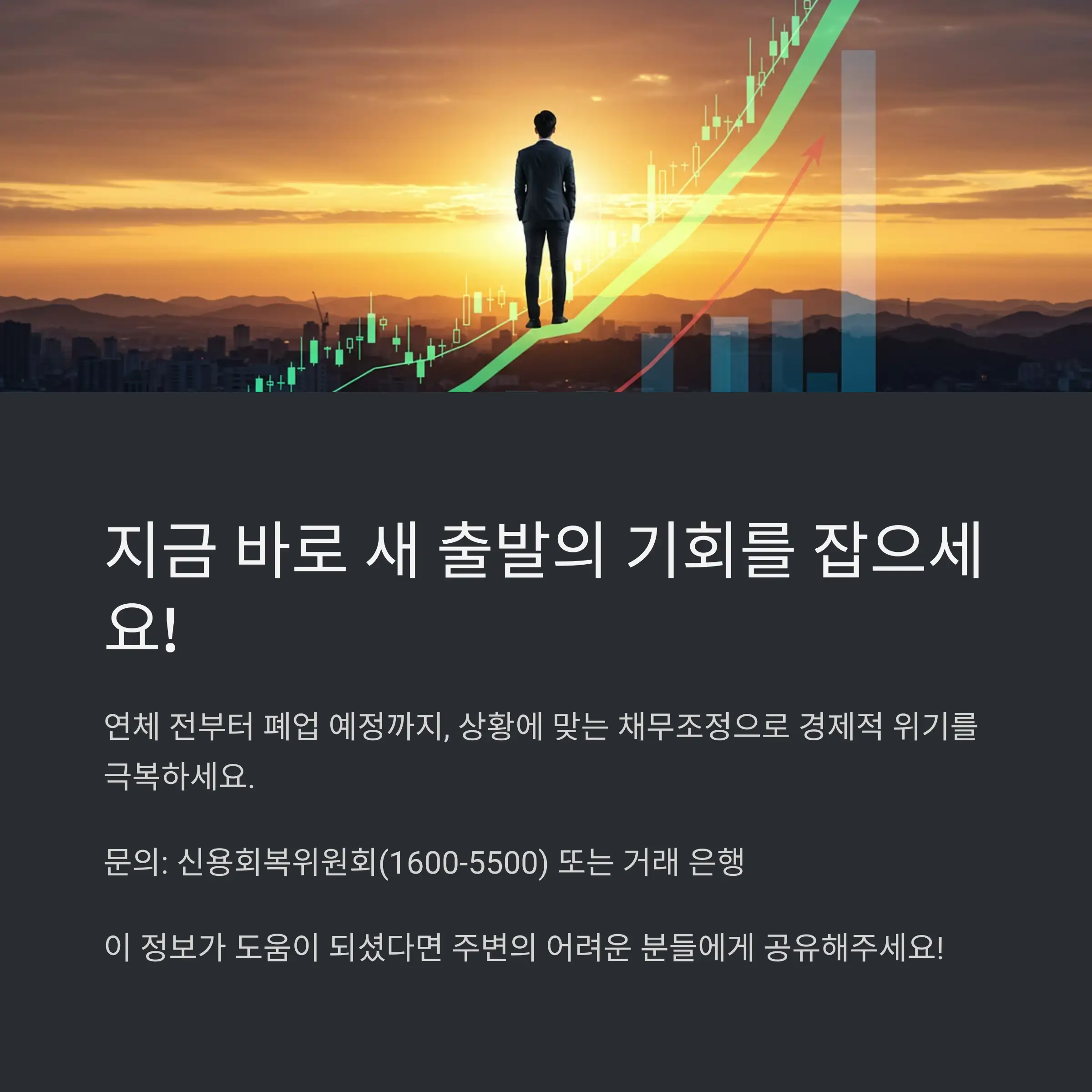 폐업 예정 소상공인 채무조정 (폐업자 지원 프로그램)