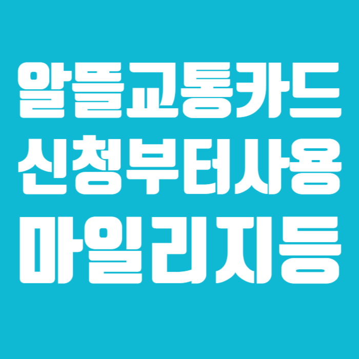알뜰교통카드
